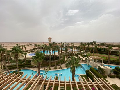 Modernes Penthouse 1 Schlafzimmer mit Dachterrasse in Veranda, Hurghada, Ägypten